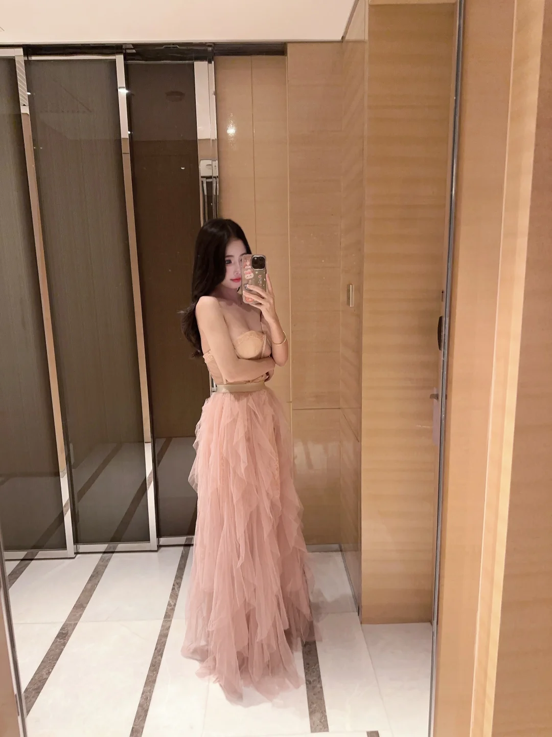 今天穿了仙女裙~