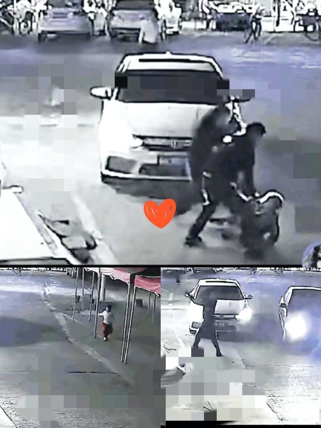 惊呆所有人！上班路上刚启动车子的大哥，愣是用一双手改写了一个家庭的命运。
 
就