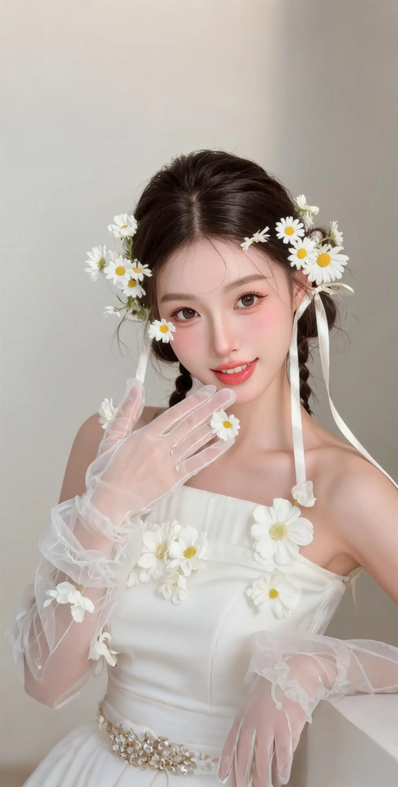 AI扩图 雏菊少女写真 ai创作 AI创作 AI创作灵感挑战赛