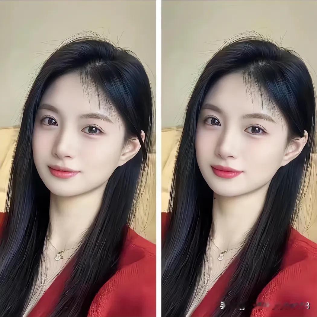 红颜一笑似花开，眉眼如画醉人心
考眼力 至少6处不同找一找[灵光一闪]