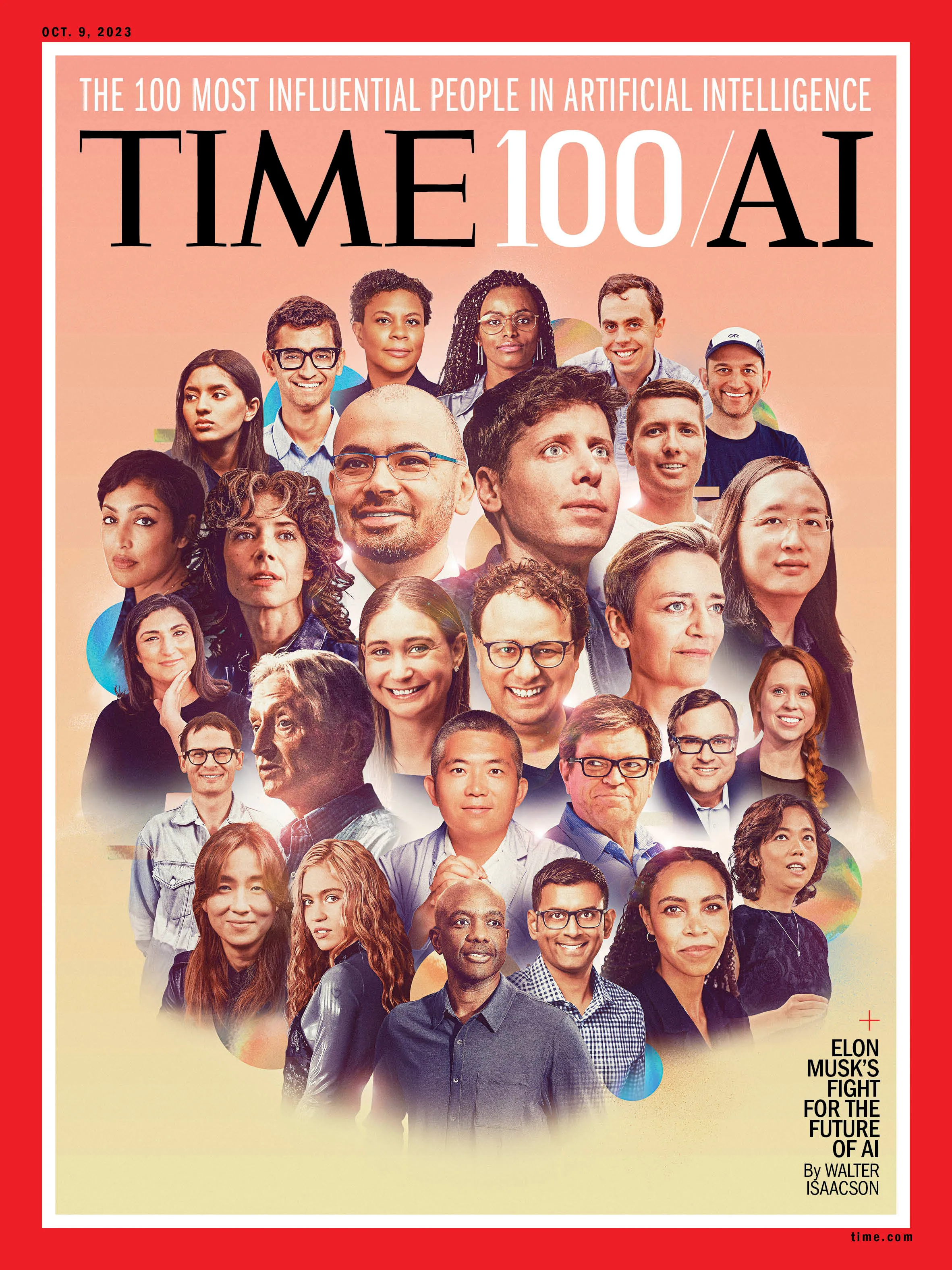 TIME评选了一个“AI 100人”。封面上一眼认出来的是曾毅研究员，中科院自动