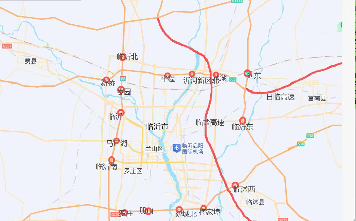 临沂 临沂城区凭借三纵三横的高速路网布局，构建起高效便捷的绕城高速体系，这一交通