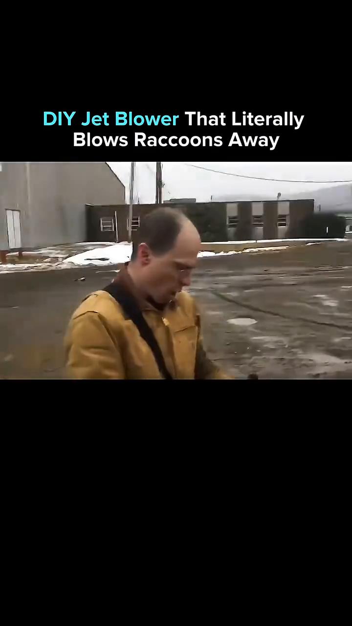 DIY Jet Blower That Literally，Blows Racc