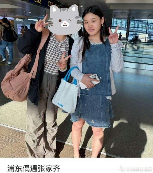 张家齐替妈妈向路人道歉周末的街头，奥运跳水冠军张家齐陪妈妈出行时，意外撞上了一场