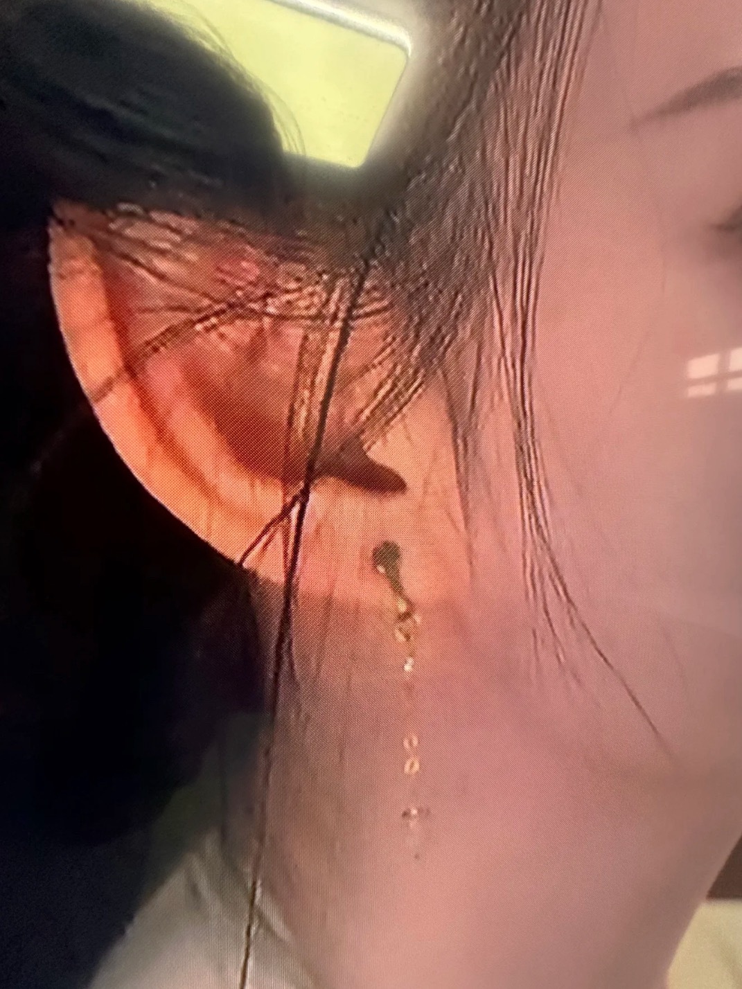 王楚然也没有耳洞吗？看成何体统发现女人中的女人王楚然也戴的是耳夹！而且这种夹好疼