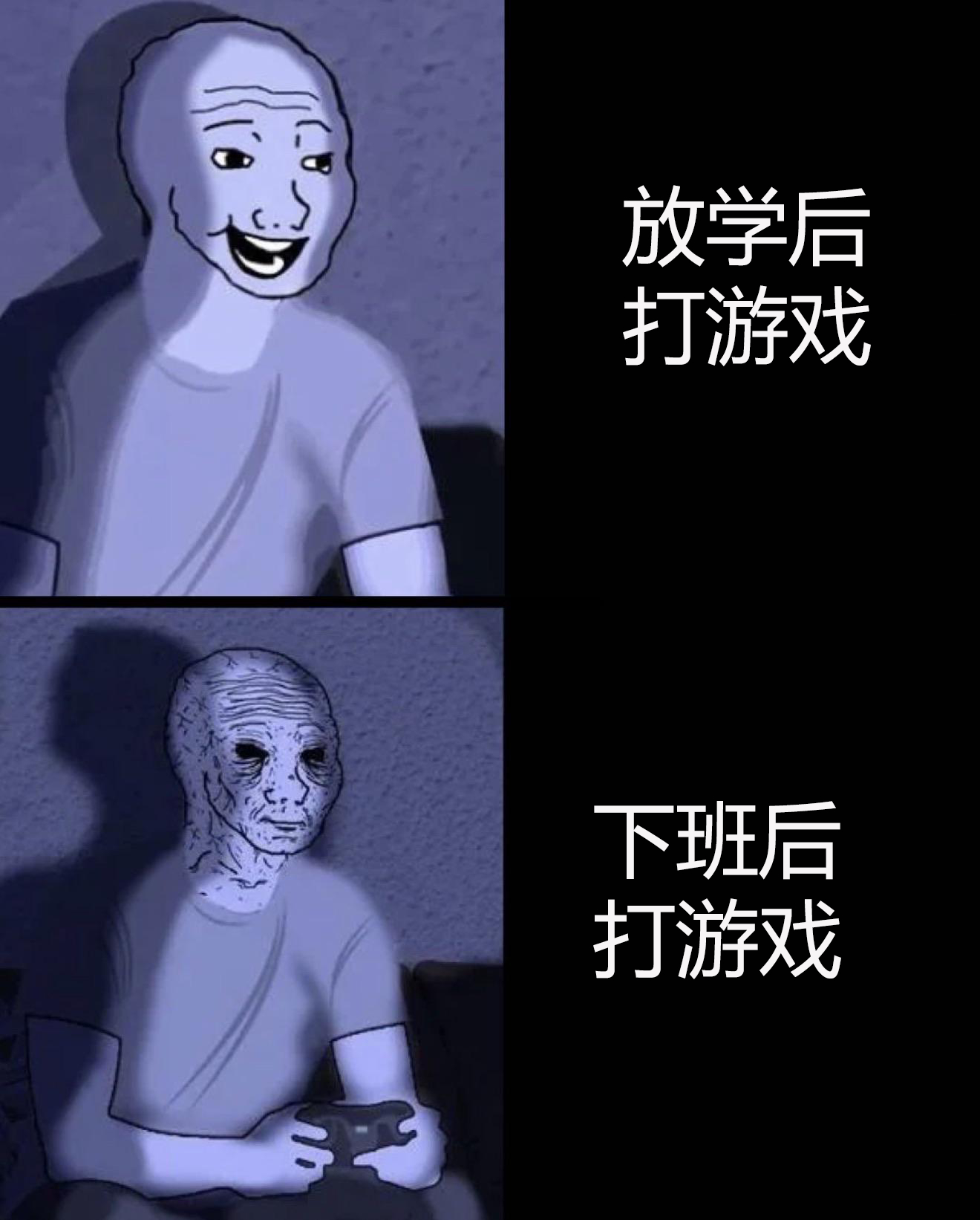 我对自己的眼球进行了优化，以便在游戏环境中表现得更好。现在我只能看到半米以外的东