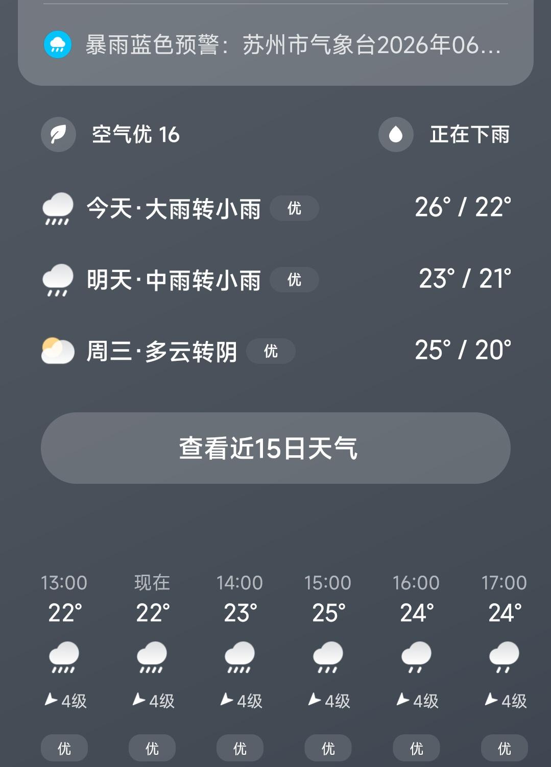 外面疯了一样的下雨 ​​​