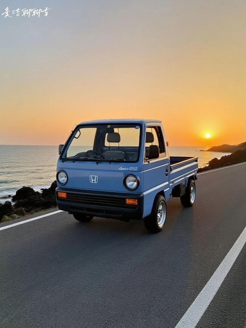 35年前的神车，能拉货能越野！这台诞生于1989年的本田Acty SDX 4WD