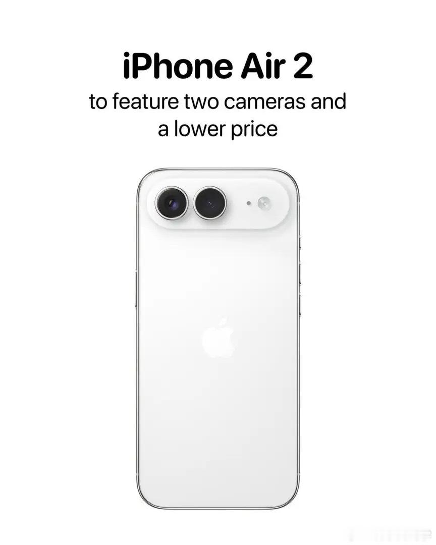 曝iPhoneAir2定位降档没想到Air这个机型还有下文，iPhone官方头是