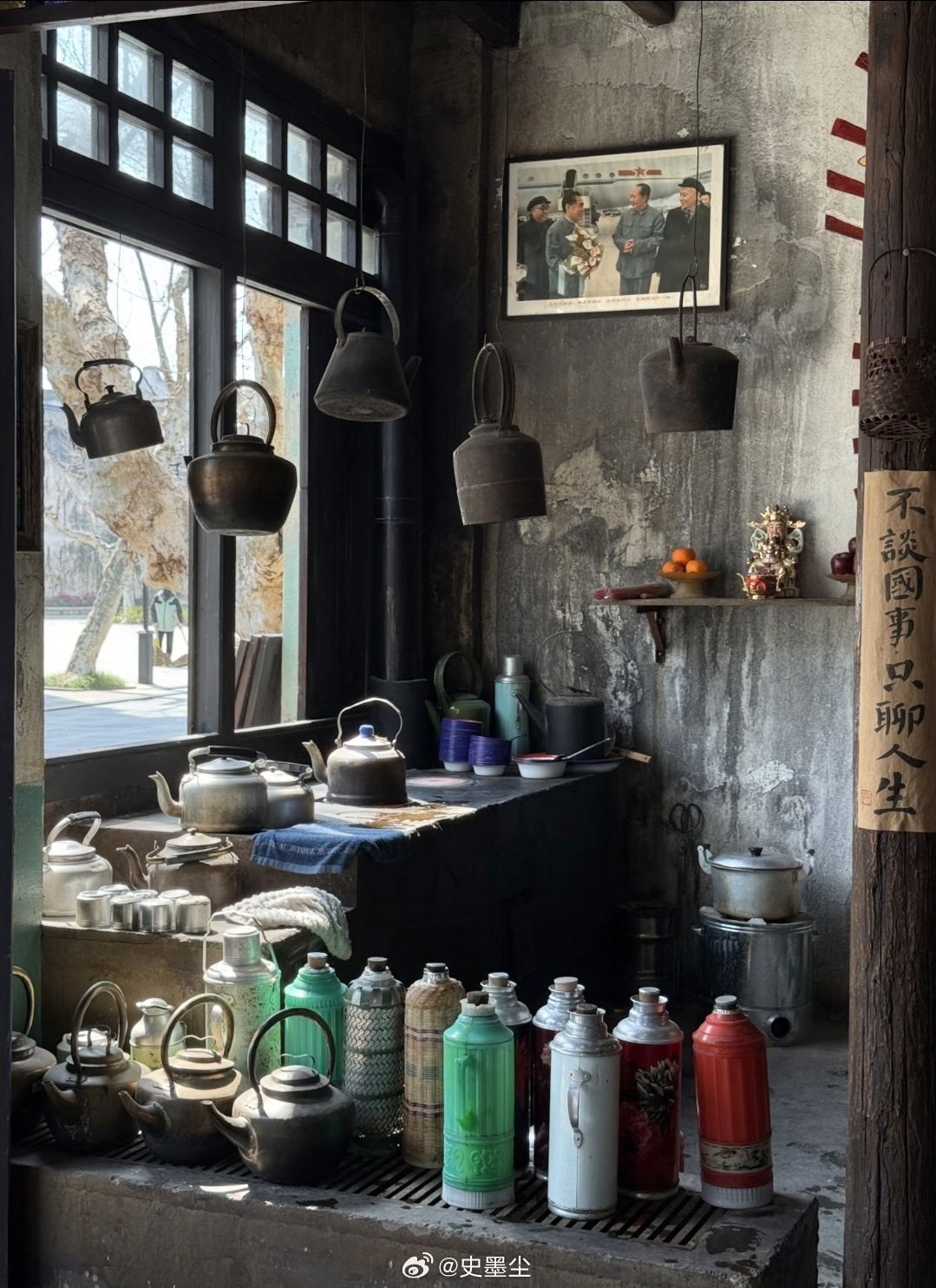 一元茶馆｜让时光慢下来位于濮院古镇走进茶馆仿佛穿越到老年代喝杯一元红茶 配上点心