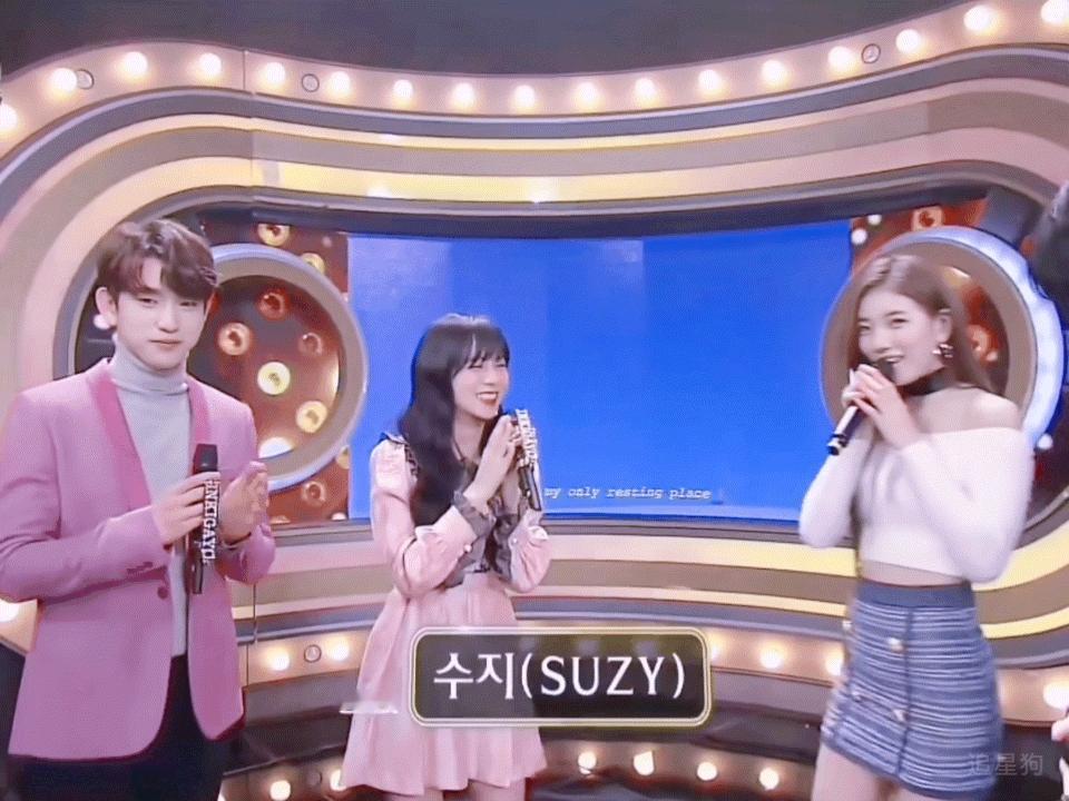 裴秀智金智秀同框，两种不同类型的女生，真的好养眼啊！不过还是高个的裴秀智更公主些