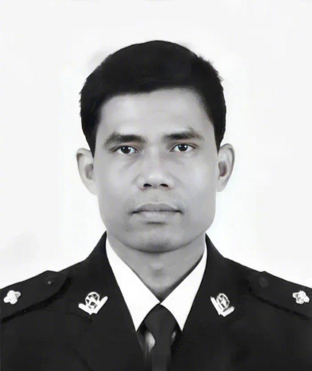 禁毒英烈吴桂忠，在勇擒持枪毒贩过程中，为掩护战友，不幸中弹壮烈牺牲，时年仅37岁