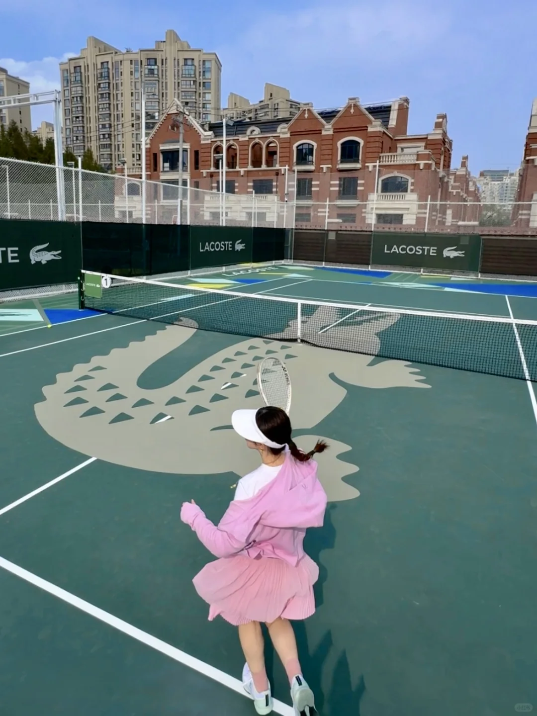 不在国外🎾是上海新开的网球场