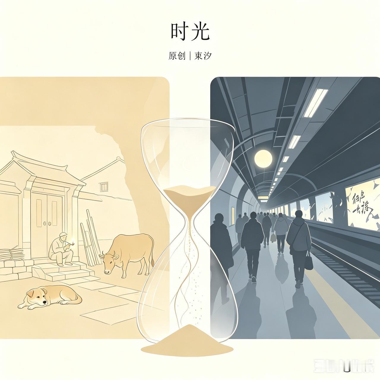 《时光》     原创 | 東汐

村里时光 如一只老狗 懒洋洋躺在门口 从它身