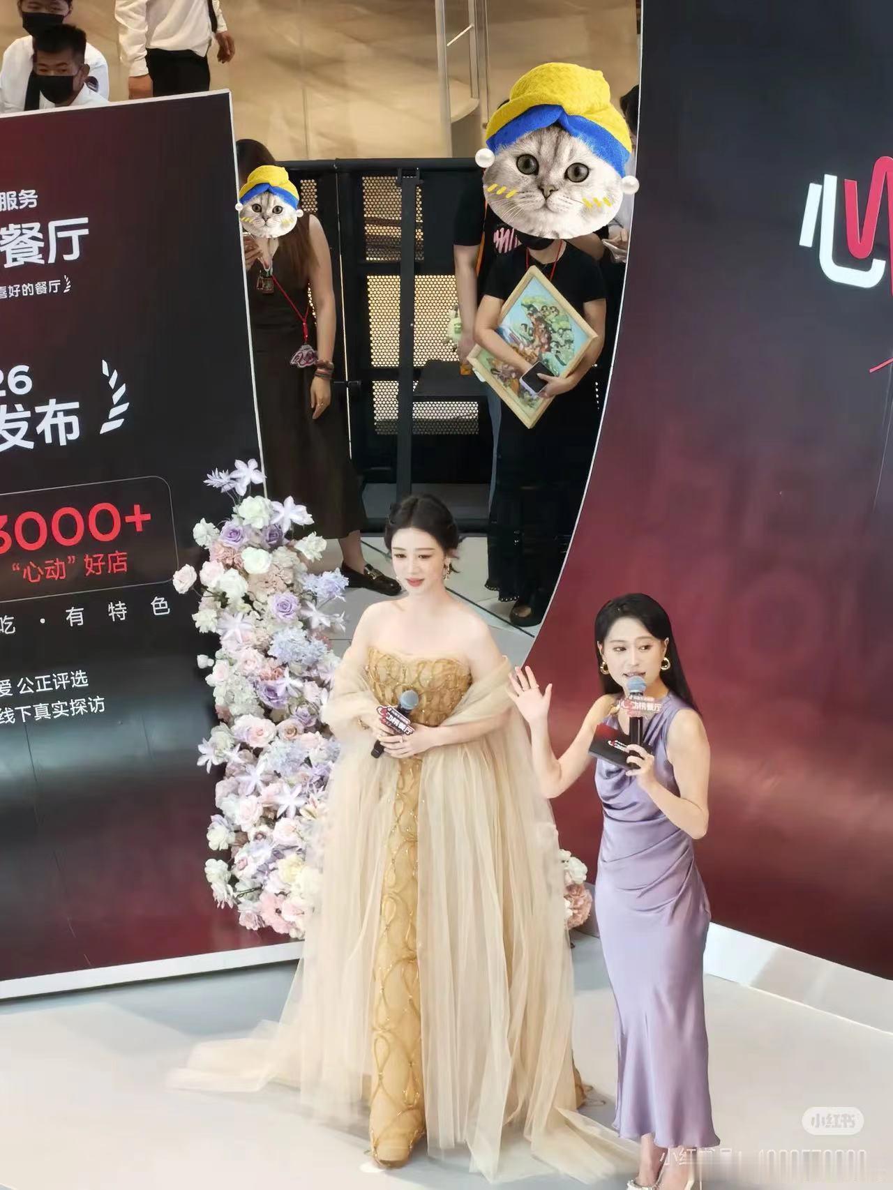 白玉兰视后的第一场线下活动，好美好美杨紫杨紫
