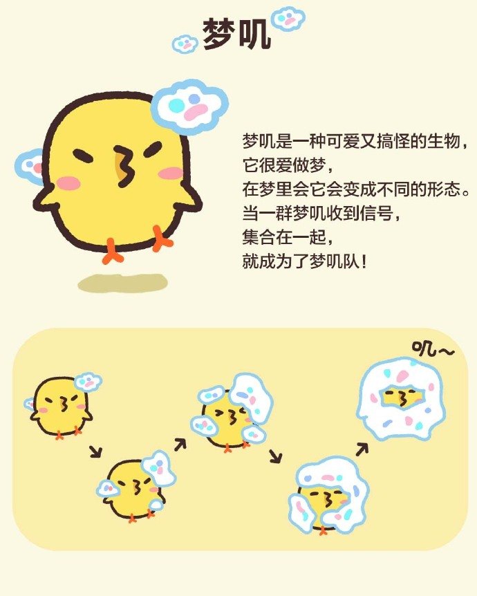 #梦之队全员换头像# ​梦之队卡通ip形象发布，​全员一起换头像超可爱[送花花]