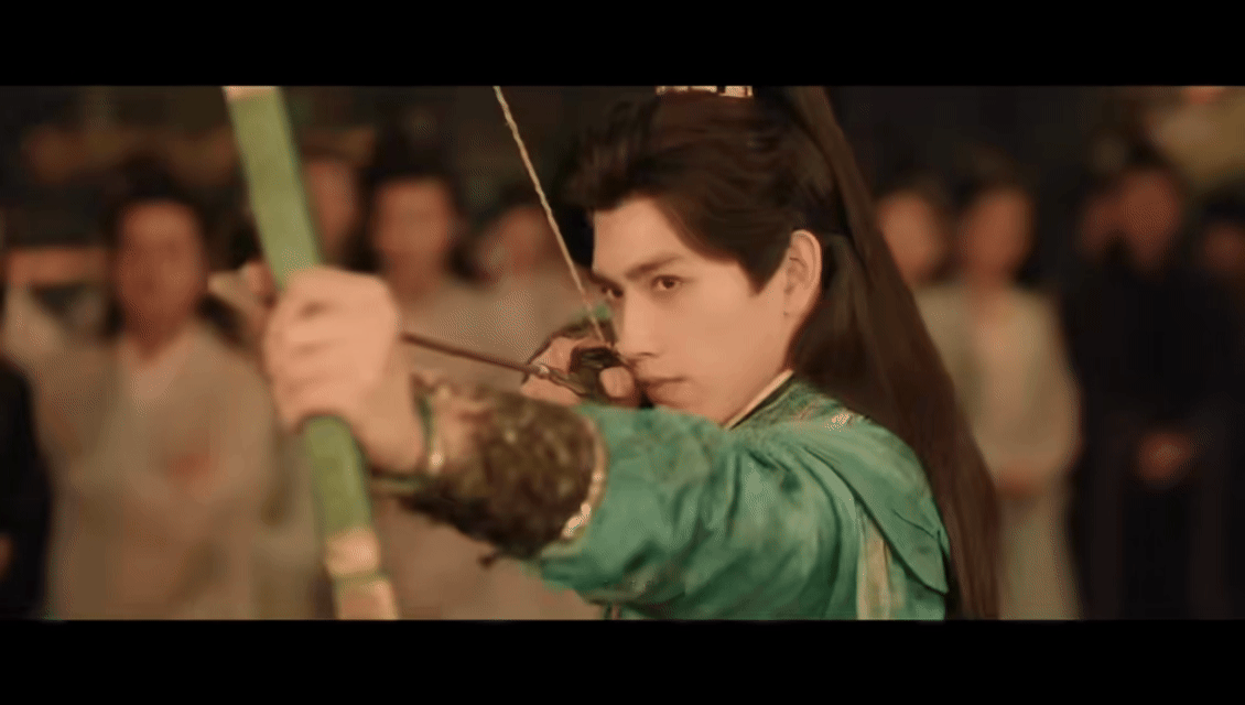 陈飞宇拉弓神图有了被陈飞宇这组图片狠狠惊艳到了。身姿舒展又有力量，眼神戏到位，每