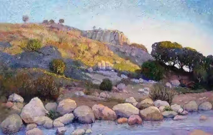 阿根廷印象派画家爱德华多·马拉尔风景油画作品欣赏遇见艺术绘画遇见美好