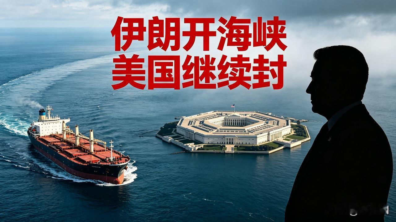 伊朗刚说海峡重开
美国反手继续封锁
矛盾说法撕下谈判遮羞布

1️⃣ 伊朗主动开