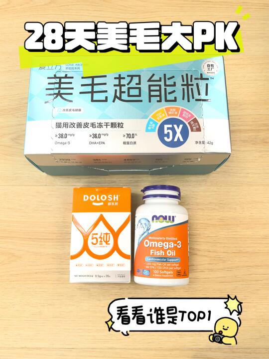 要我说猫咪美毛喂鱼油已经过时了。。