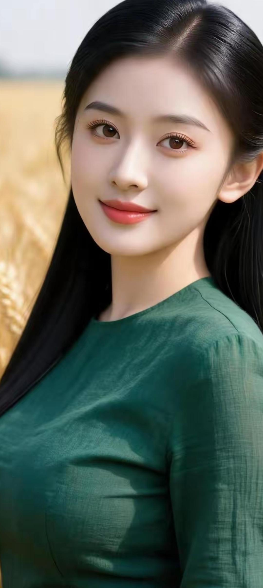 在田野间，遇见最美的你🌾💚