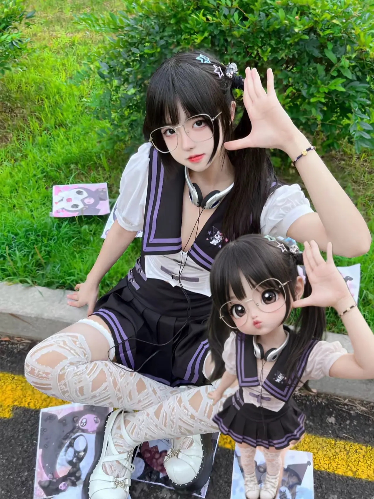 ₌᳐･֊･₌᳐੭把自己做成超萌掌心QQ人！ 这也太可爱了吧！ 生成视频...