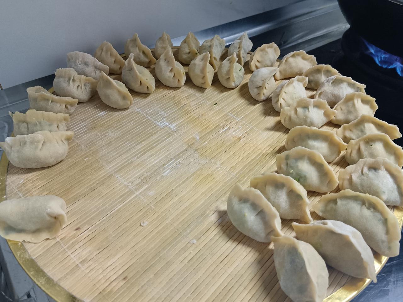 韭菜鸡蛋饺子香香哒