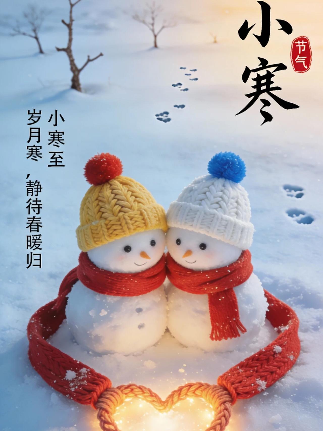 明天就是小寒啦！
老话说小寒最忌讳天暖
像“小寒一日晴，三九难见冰”，说的就是