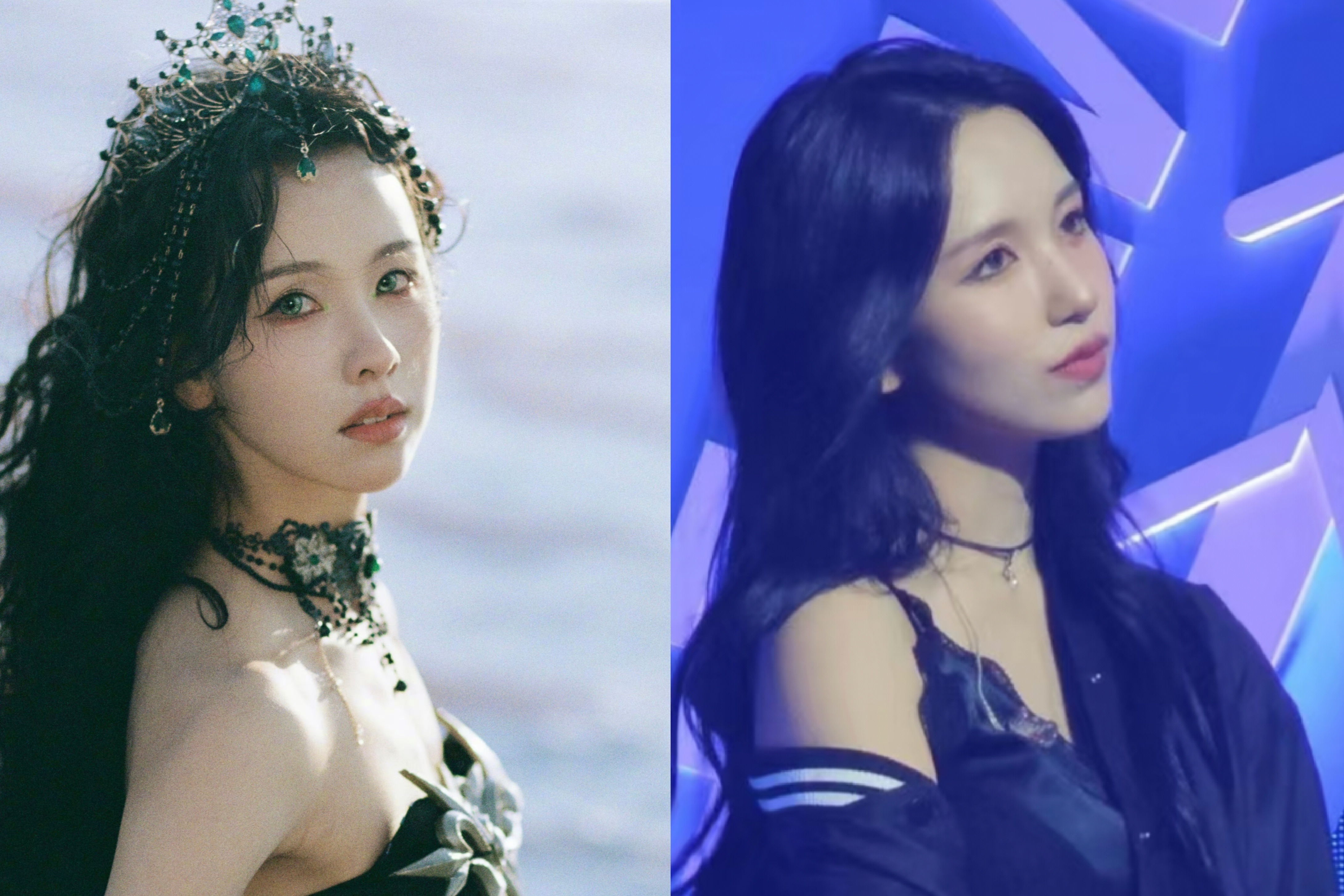 陈都灵深海女王风JYP回应TWICE续约投稿 陈都灵 名井南 明明是一样的月光 