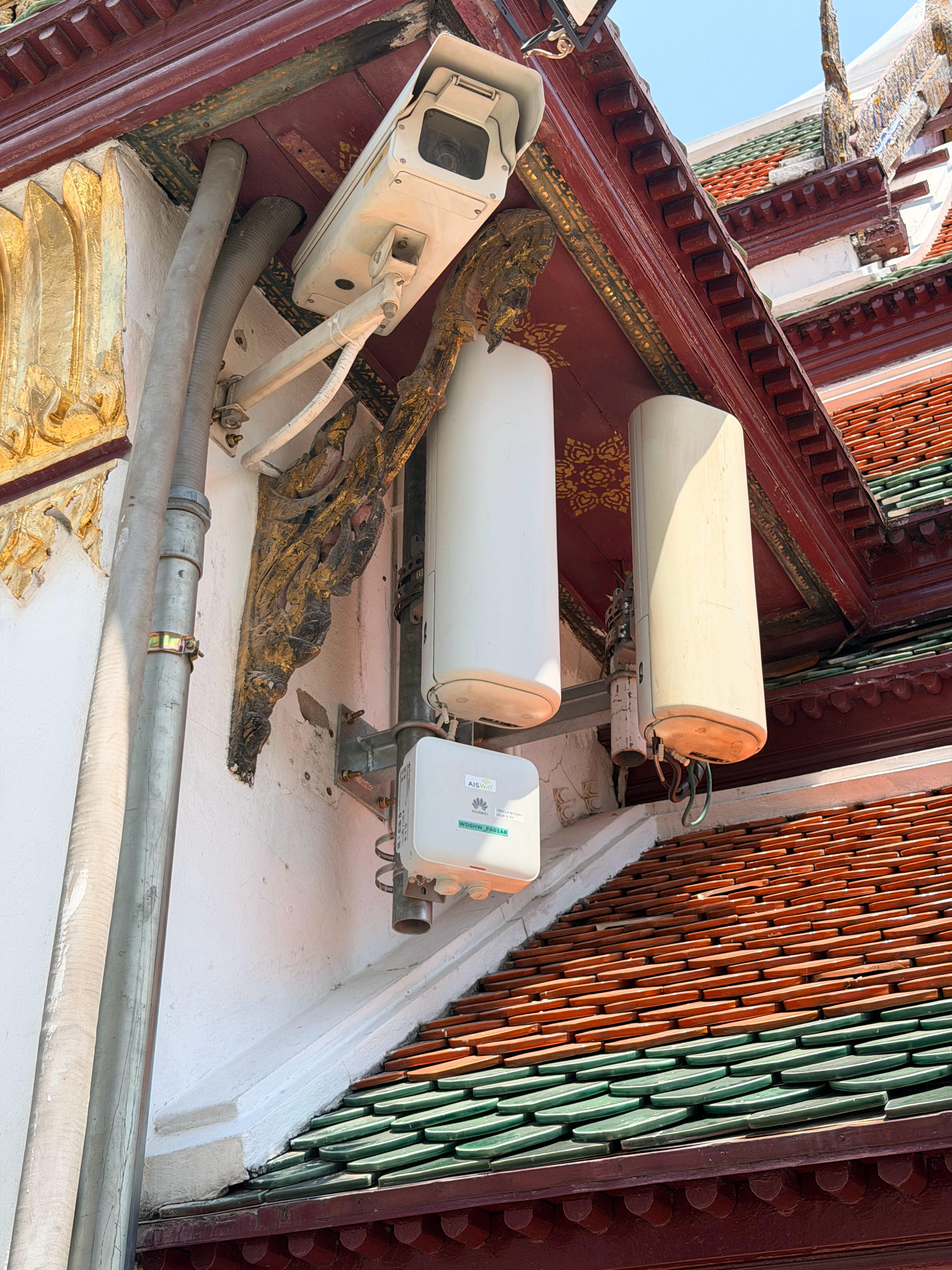 又在国外碰到华为通信设备了 泰国·The Grand Palace