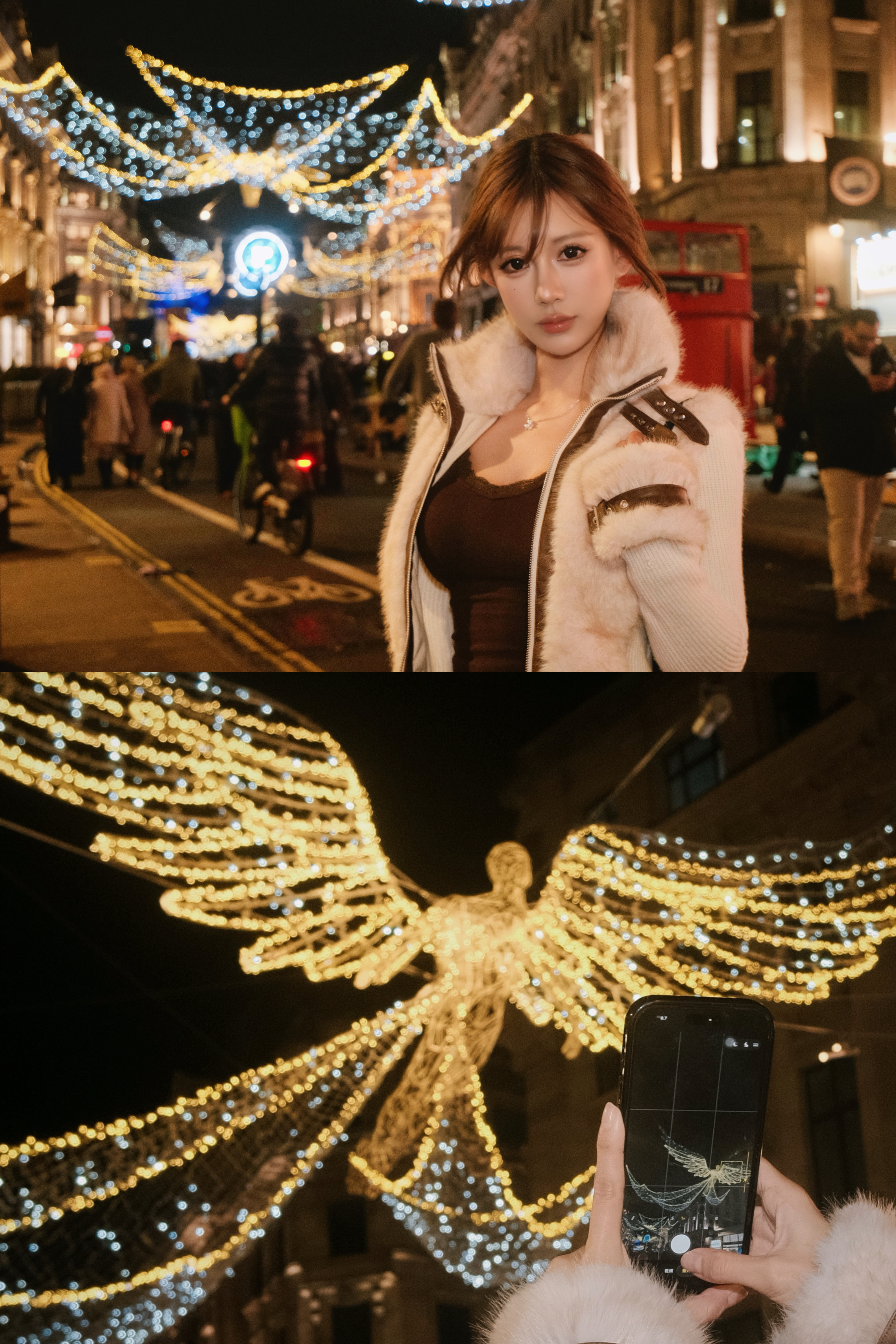 Angel lights🪽✨ 英国·Regent Street