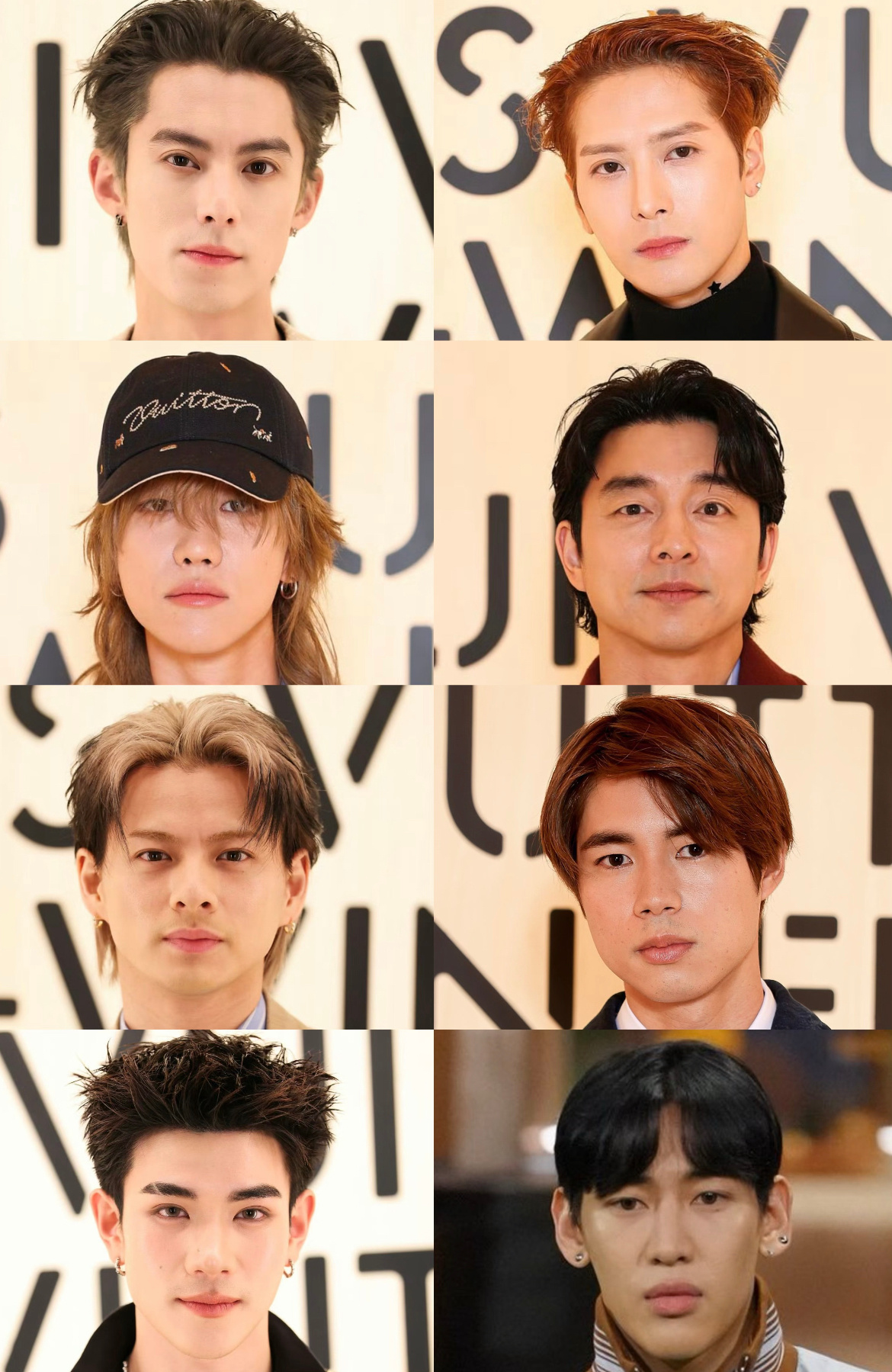 LV大秀G社怼脸生图已出✨王嘉尔、王鹤棣、徐明浩、孔刘、平野紫耀、BamBam、