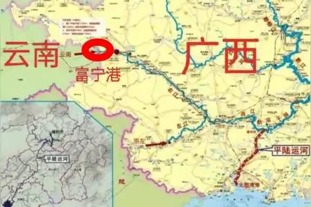 云南富宁港即将竣工，1000吨可直接入海！