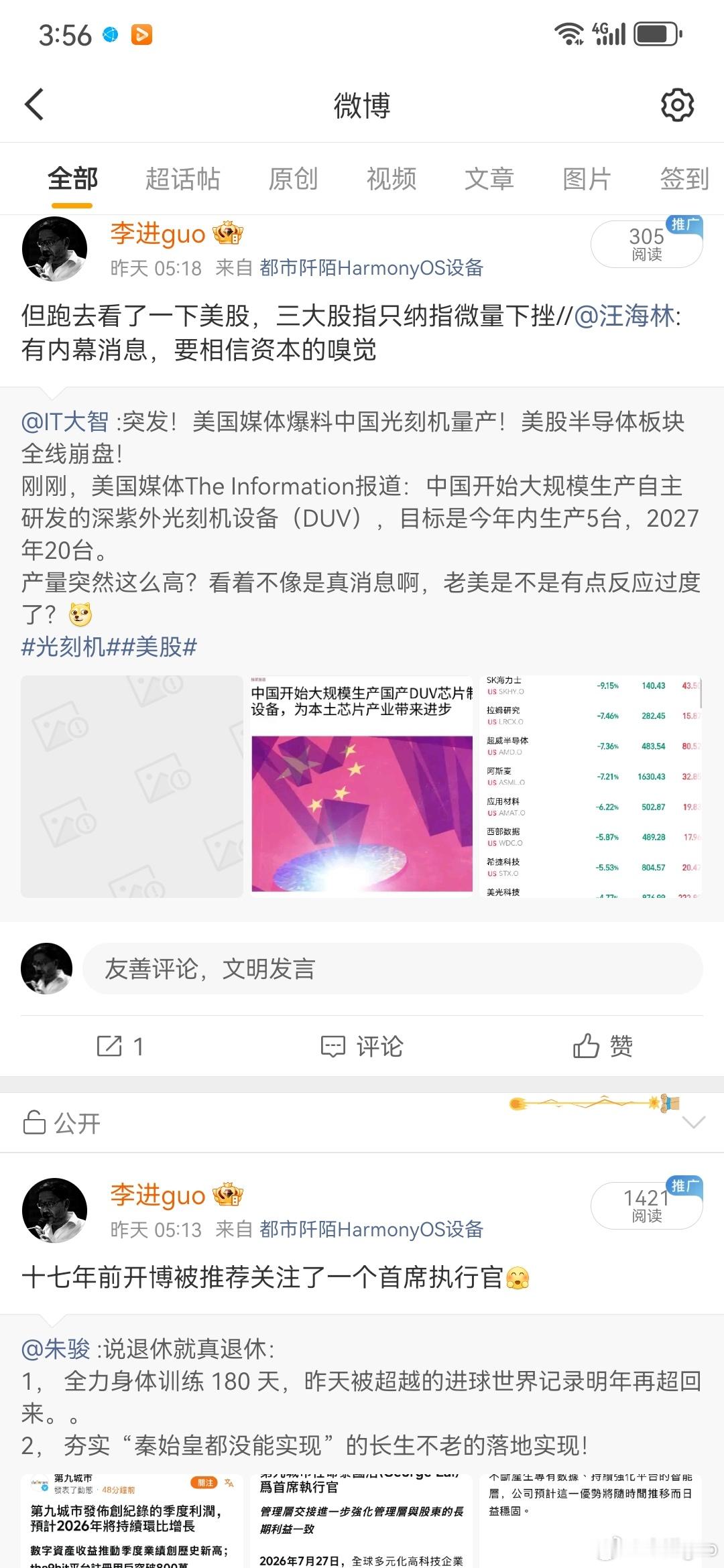 昨儿跟帖老师说纳指微降，就匆忙删帖了。我等股市白痴只看股指，今天仍微降0.22%