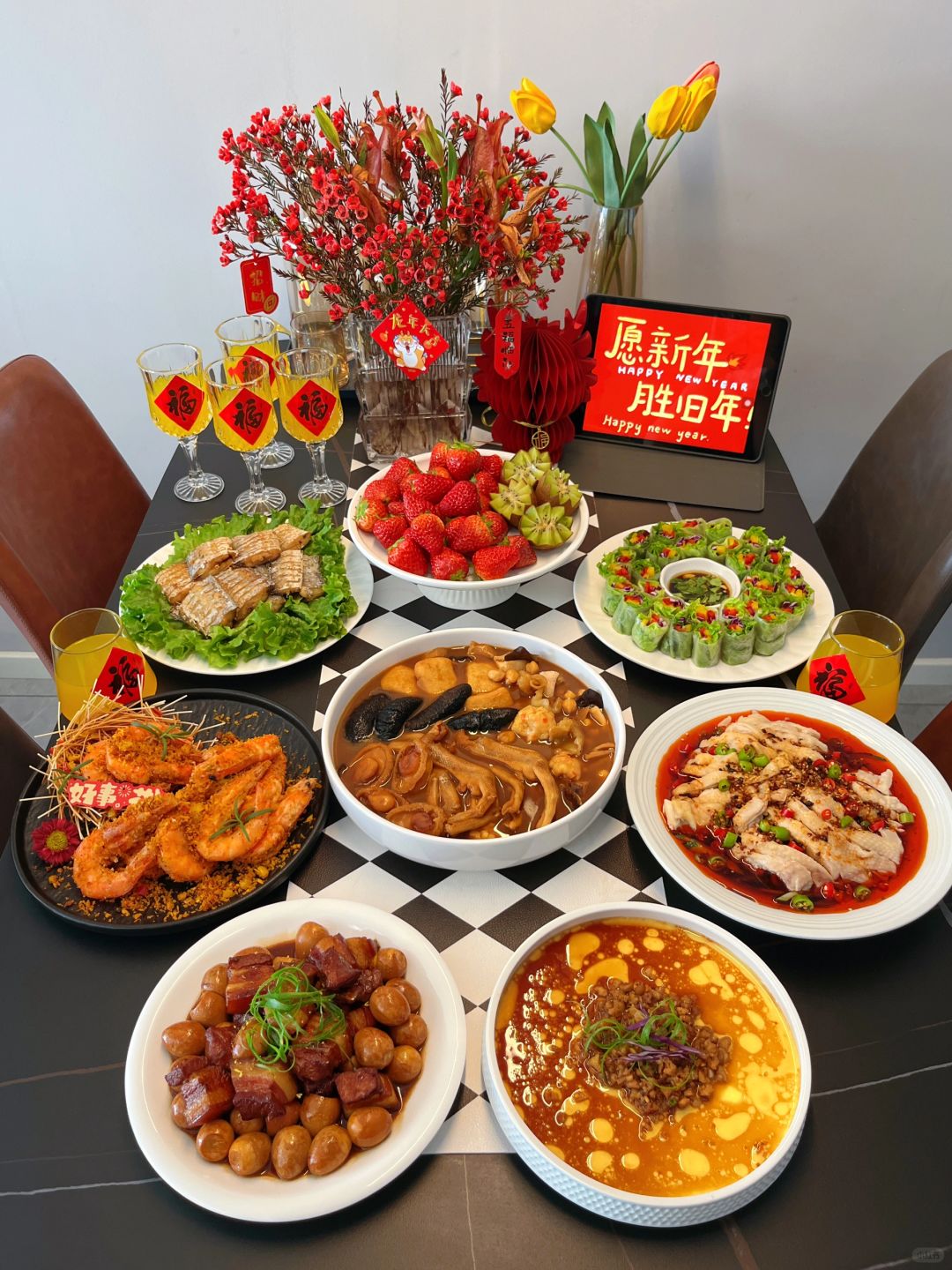 年夜饭菜单，做这些就对啦～