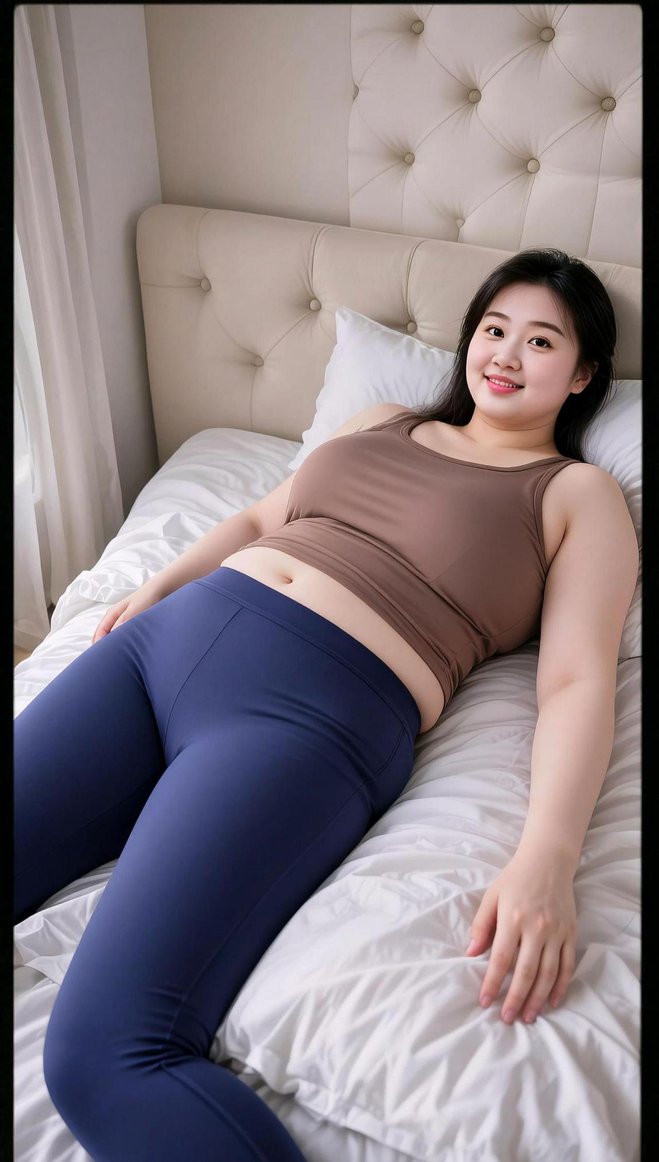 AI圆润床榻写真 抖音ai创作 每日分享 家居生活