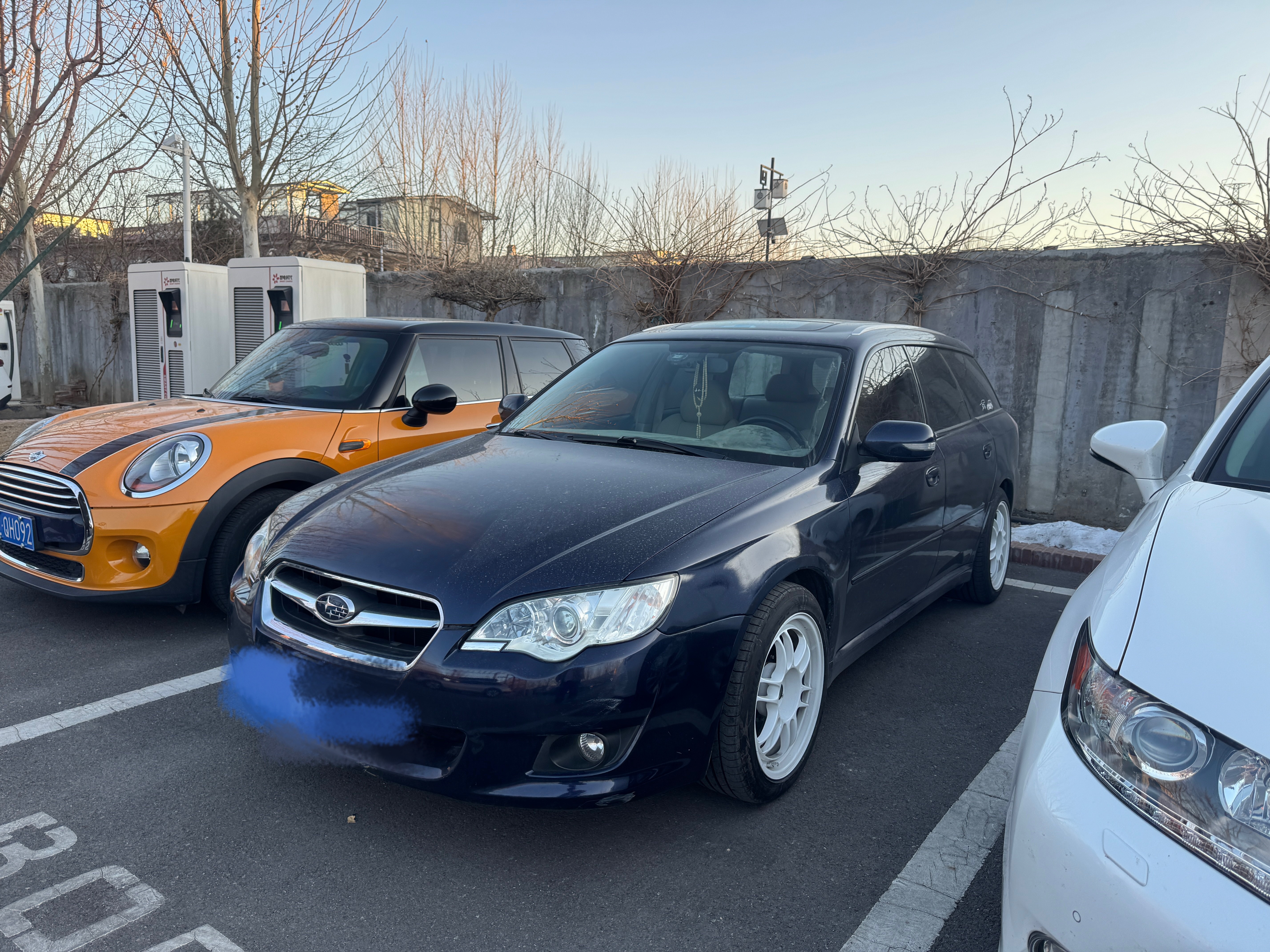 我司的年轻燃油车拥趸们傲虎BP尚酷奥迪A1三台V90 CC，4台油MINI发现5