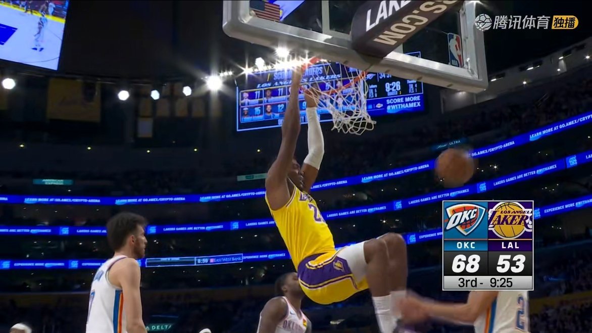 追到15分，雷霆暂停！雷霆vs湖人