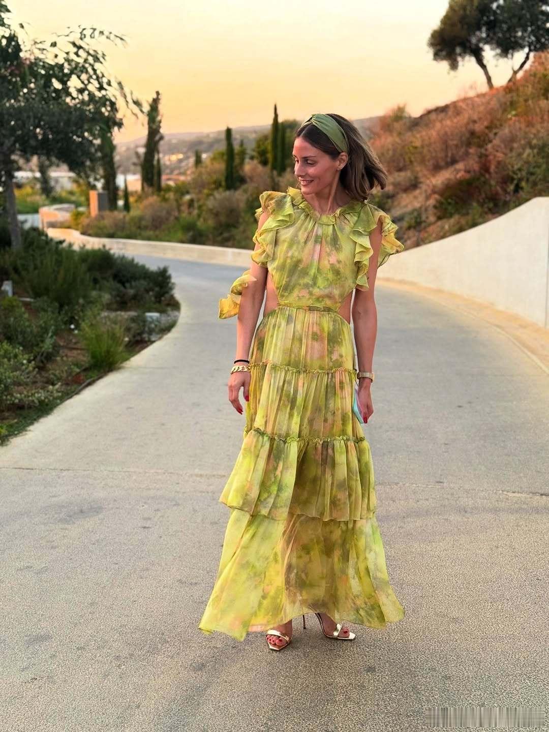 Olivia Palermo奥利维亚巴勒莫和老公Johannes Huebl再更
