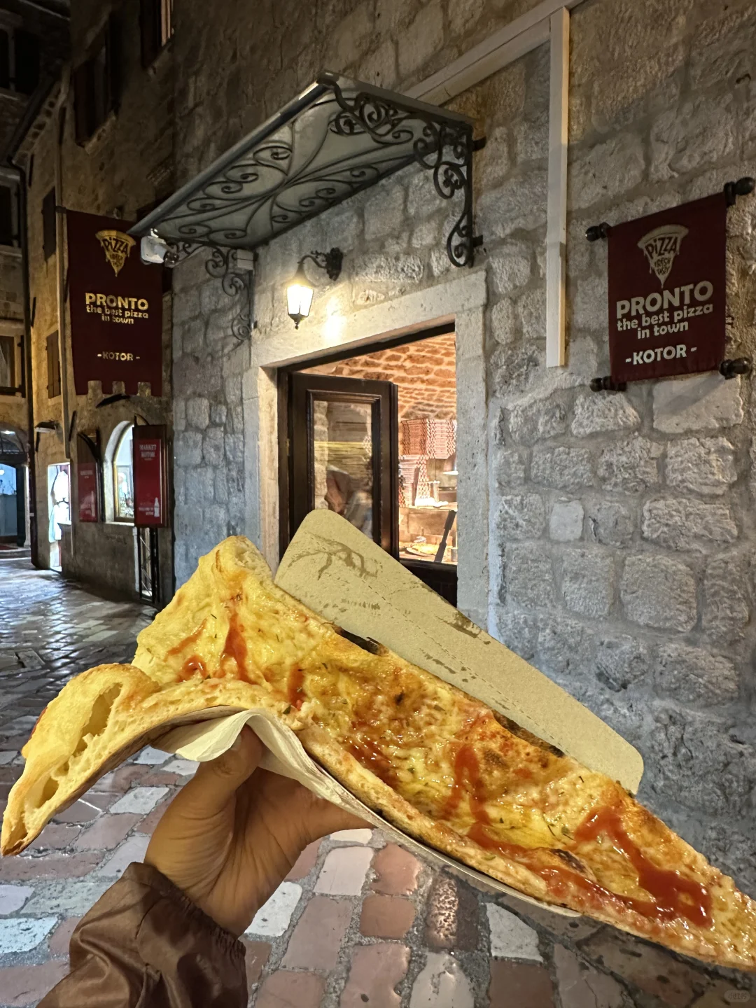 来科托尔老城请直奔这家pizza🍕店❗