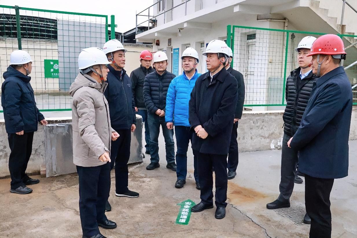 2月10日，中国农发集团党委书记、董事长孔繁新一行赴舟渔公司调研生产运营情况，看