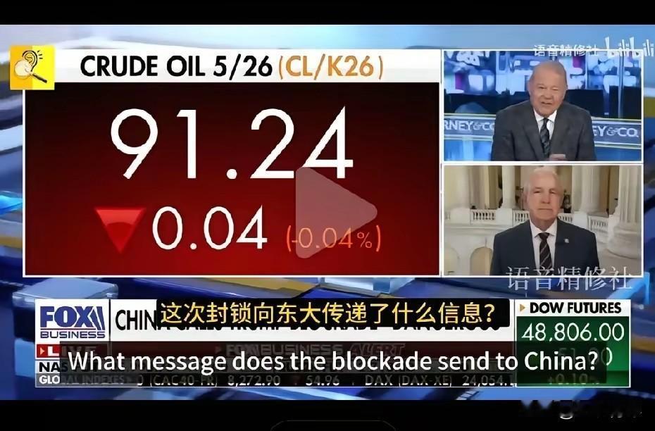 美国议员：美国这次封锁霍尔木兹海峡，这是告诉中国，我们可以选择任何时间扼住他们的