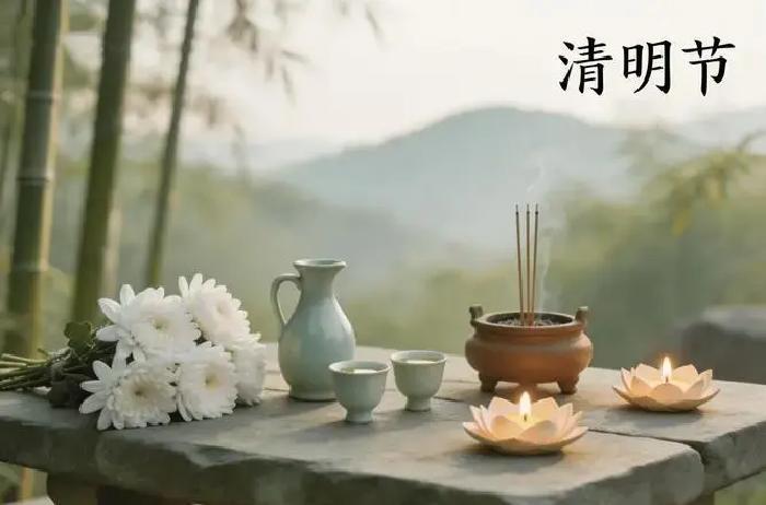 清明午后，墓园小径弯弯绕绕，先人坟头纸钱一烧，哀思如潮涌，为何这点心意竟成天大奢