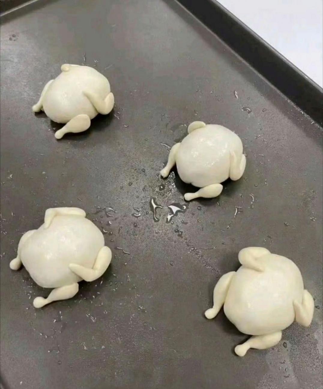 烤个鸡吃，直接把我给看饿了！ ​​​