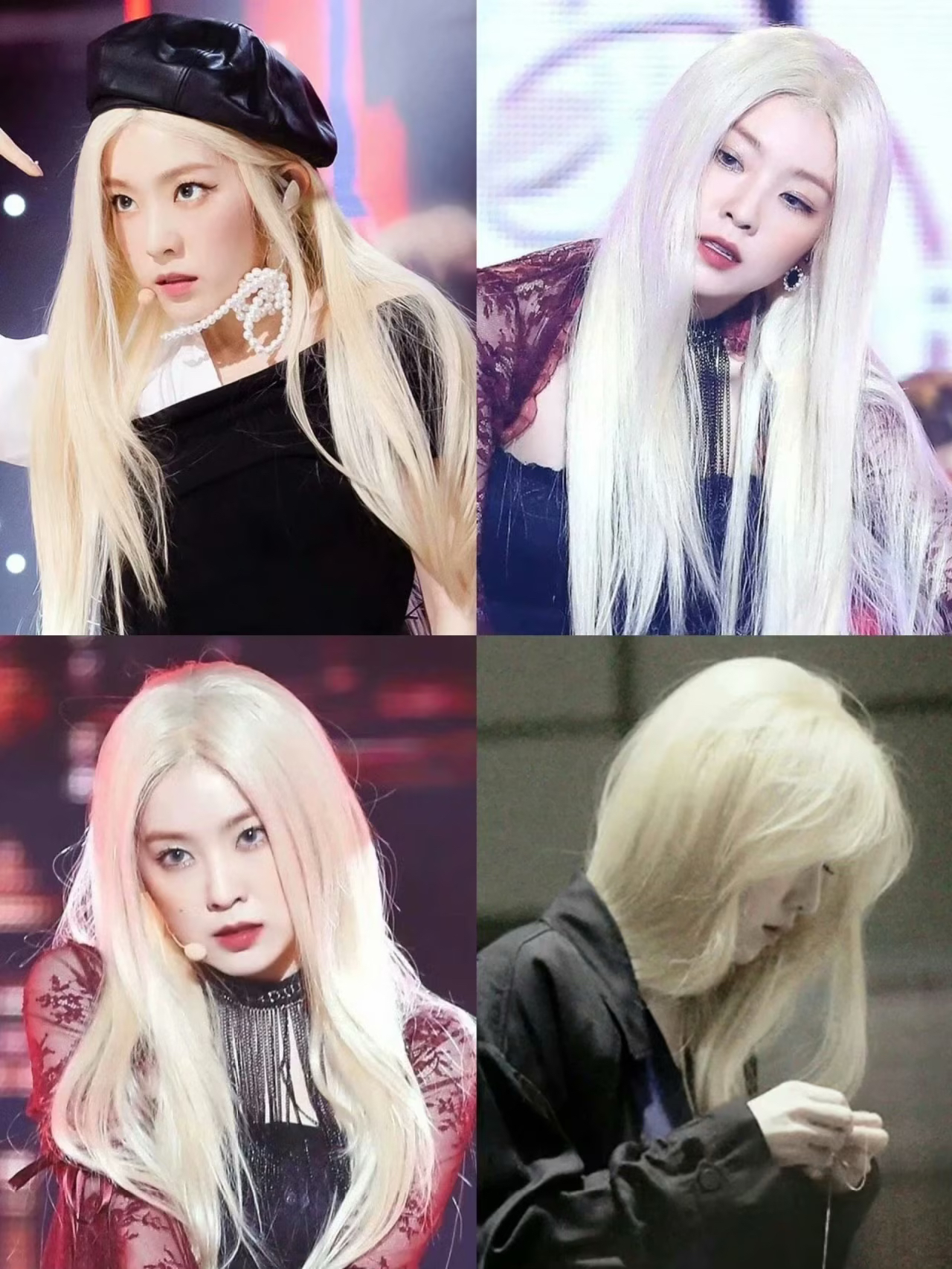 Irene[超话]  🥺裴珠泫 发色只是辅助🥺脸蛋才是核心🥺🥺 ​​​