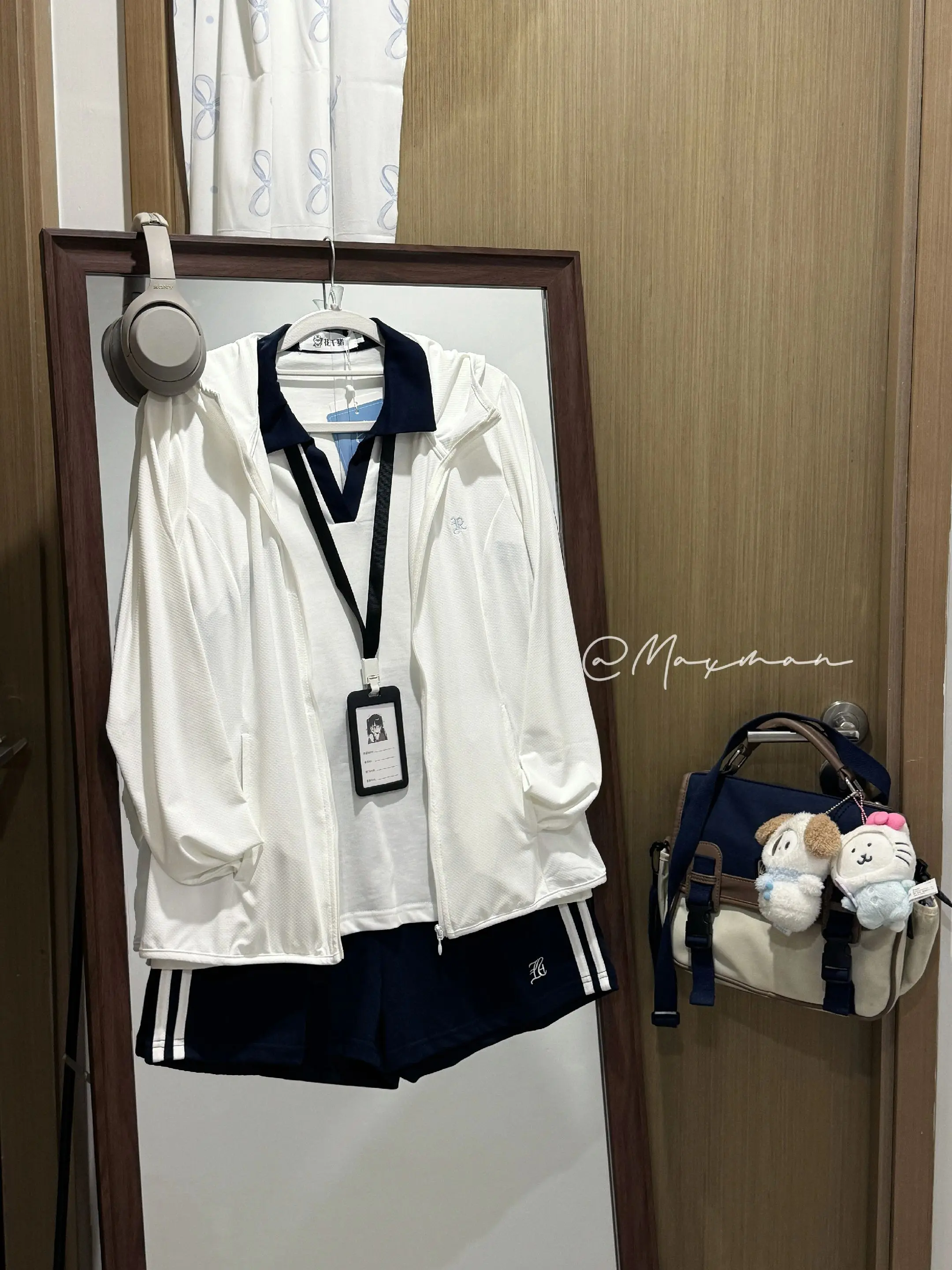 看多了上身 来点平铺。