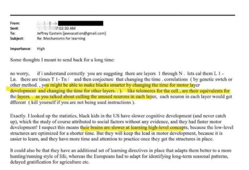 愛譜斯坦和友人研究改變什麼基因能讓黑人聰明一些，探討非黑人在環境下壓力下如何進化