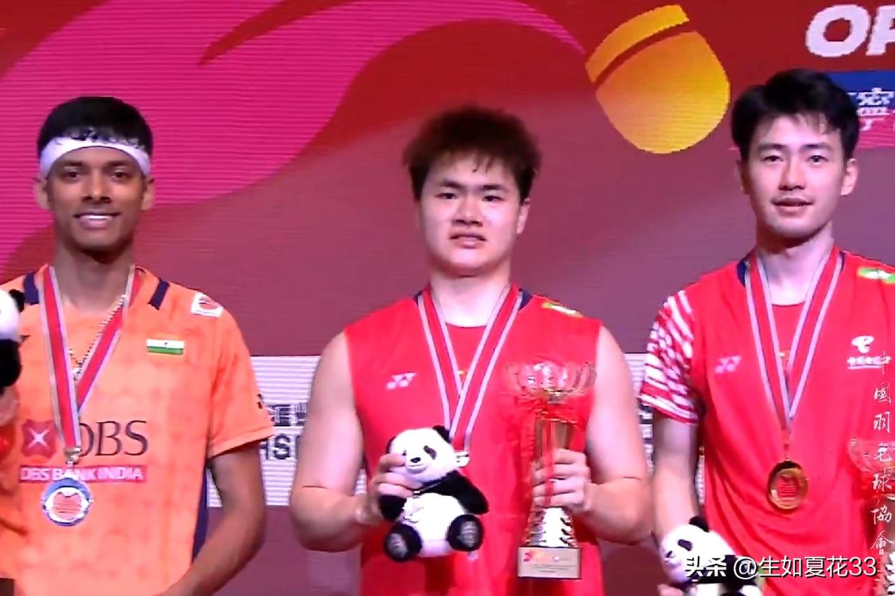 喜报：国羽创佳绩，豪夺5金2银，2025年香港羽毛球公开赛 

1、李诗沣21-