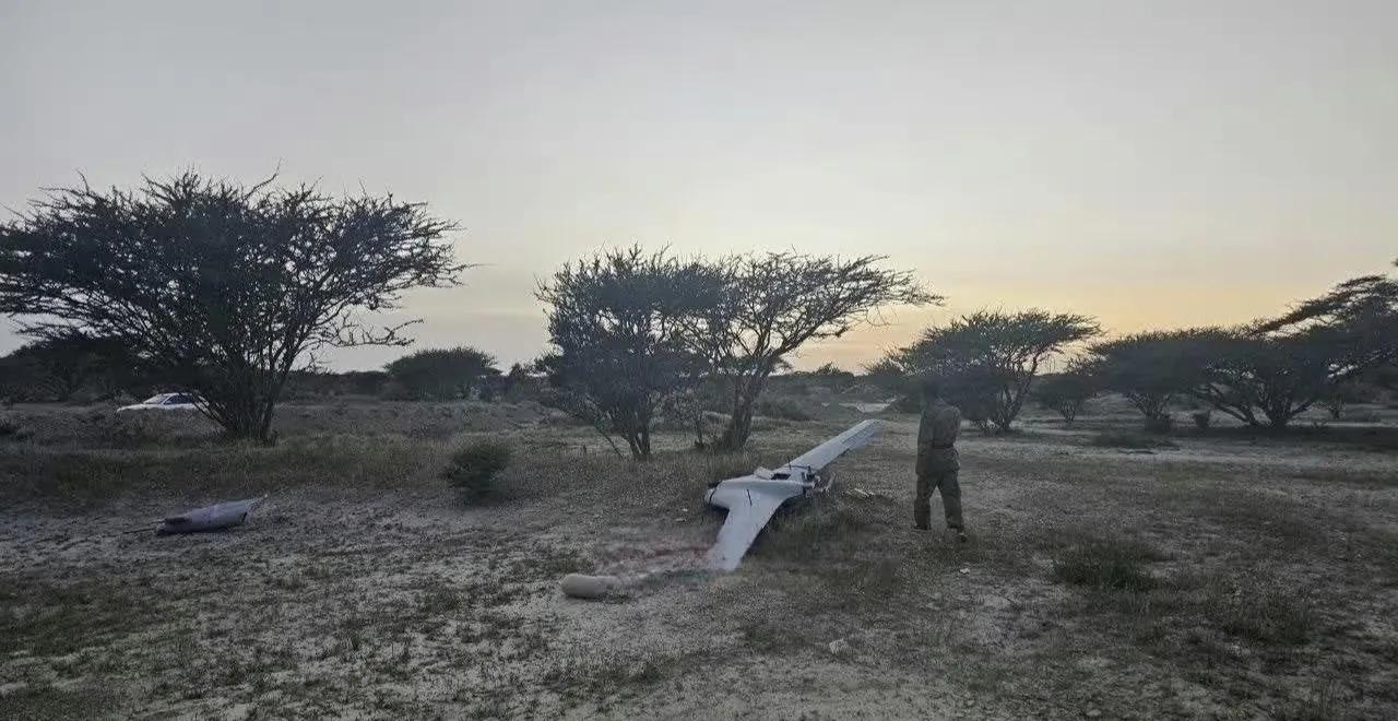 伊朗伊斯兰革命卫队防空系统在霍尔木兹甘省击落了一架以色列“轨道飞行器”-5无人机