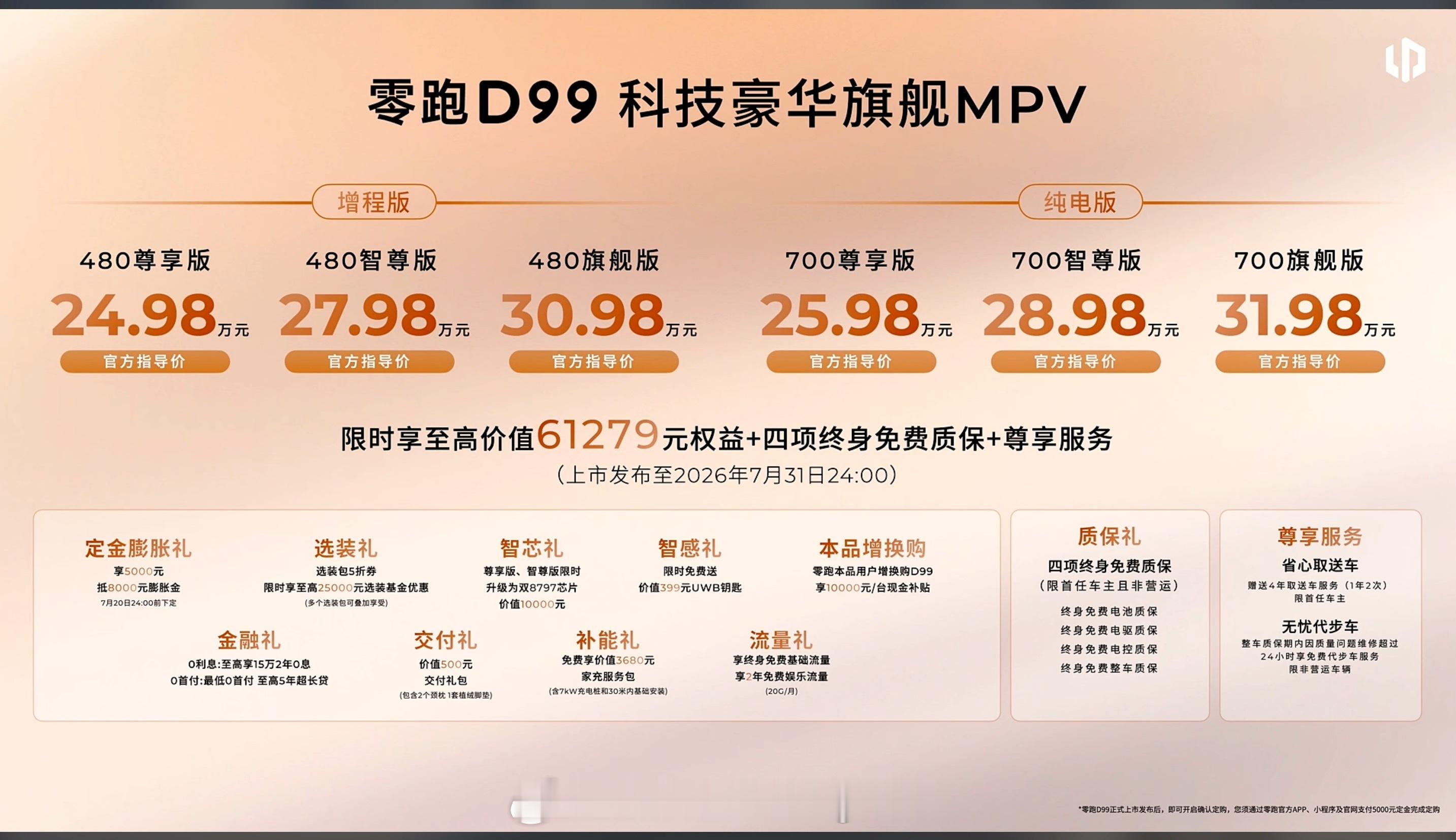 MPV买增程还是买纯电 20-30万级MPV市场从来不缺"堆料"选手，但是零跑D